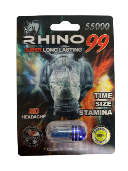 Rhino 99 55000 5 Pill Pack