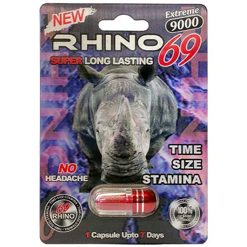 Rhino 69 9000 6 Pill Pack