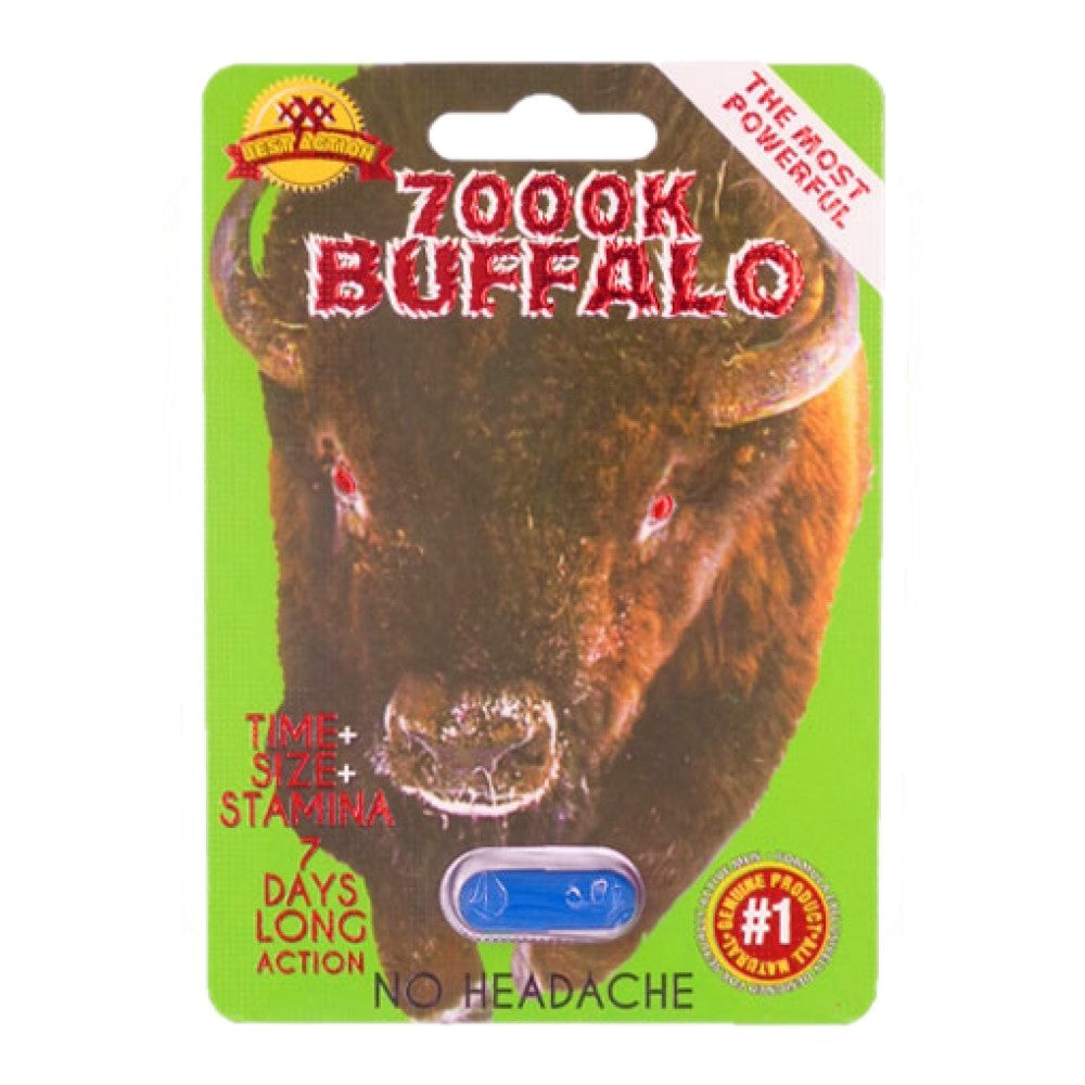 Buffalo 7000K 20 Pill Pack