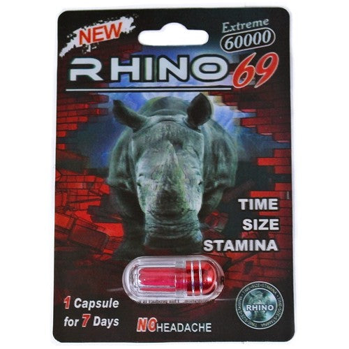 Rhino 69 60000 5 Pill Pack