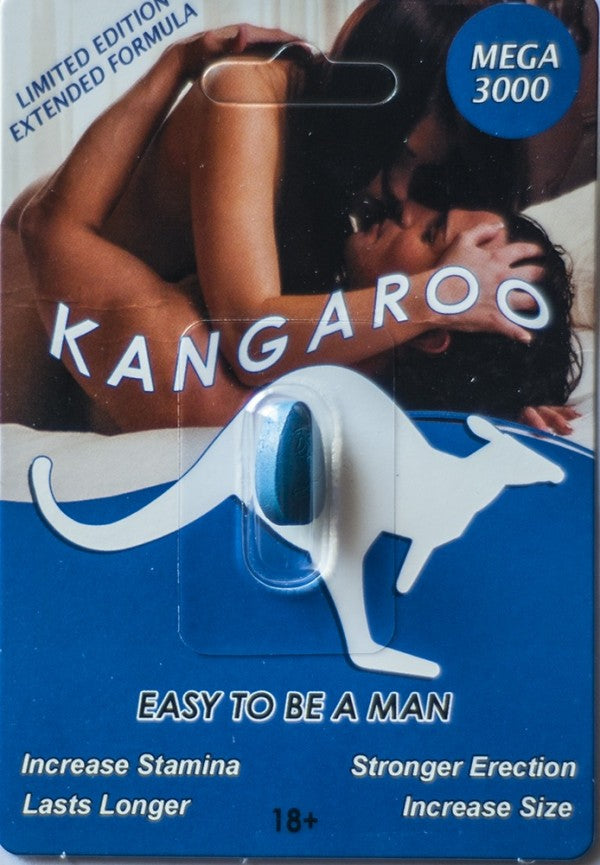 Kangaroo For Him Mega 3000 5 Pill Pack